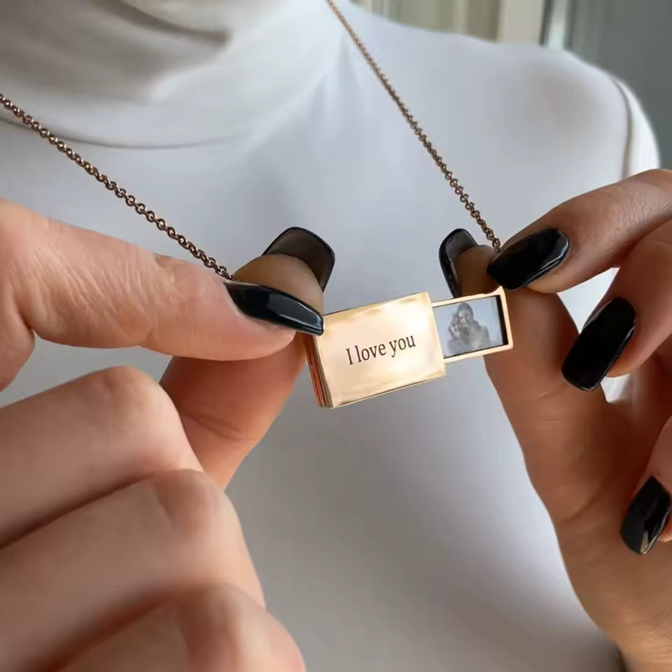 Collar Sobre Personalizado para novios