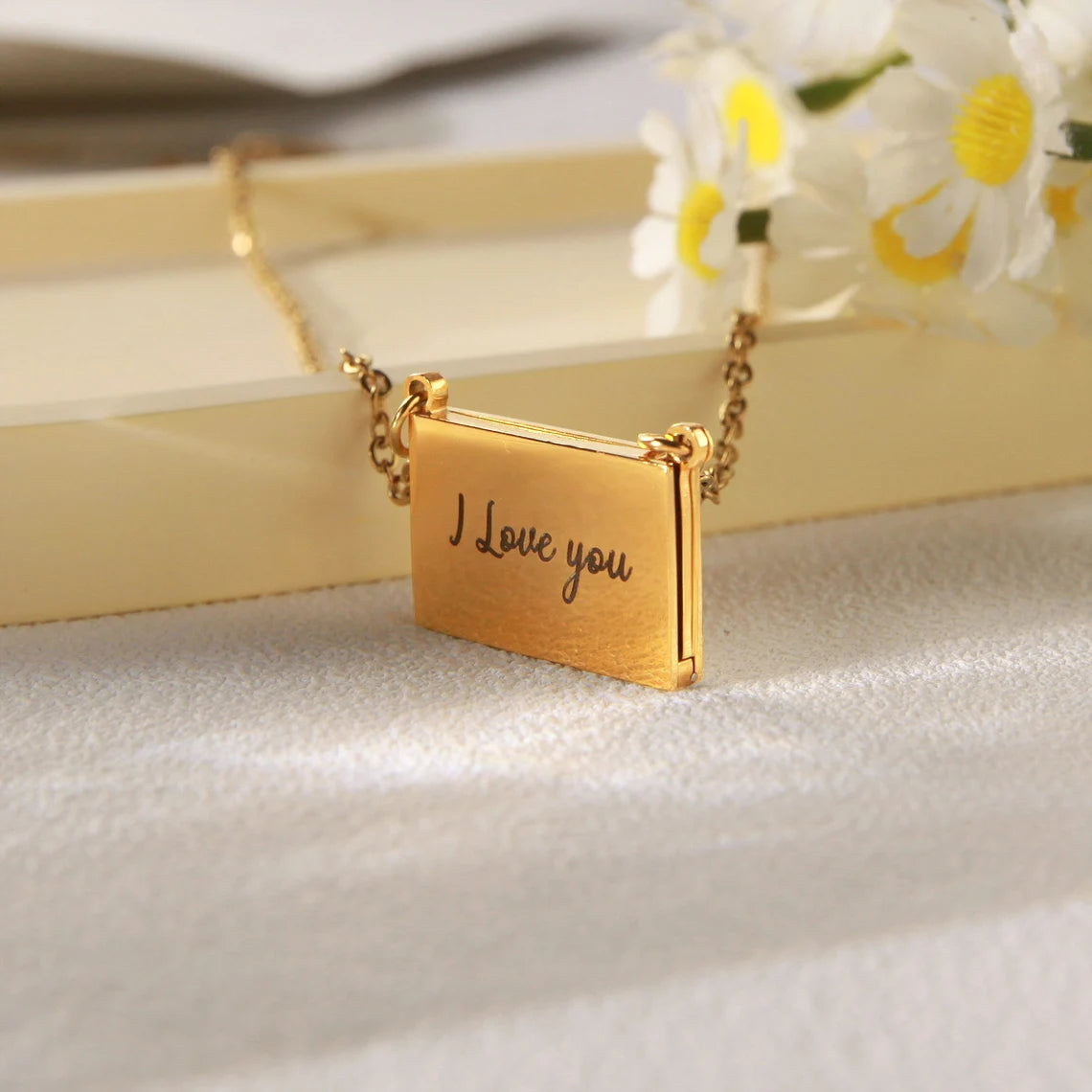 Collar Sobre Personalizado para novios